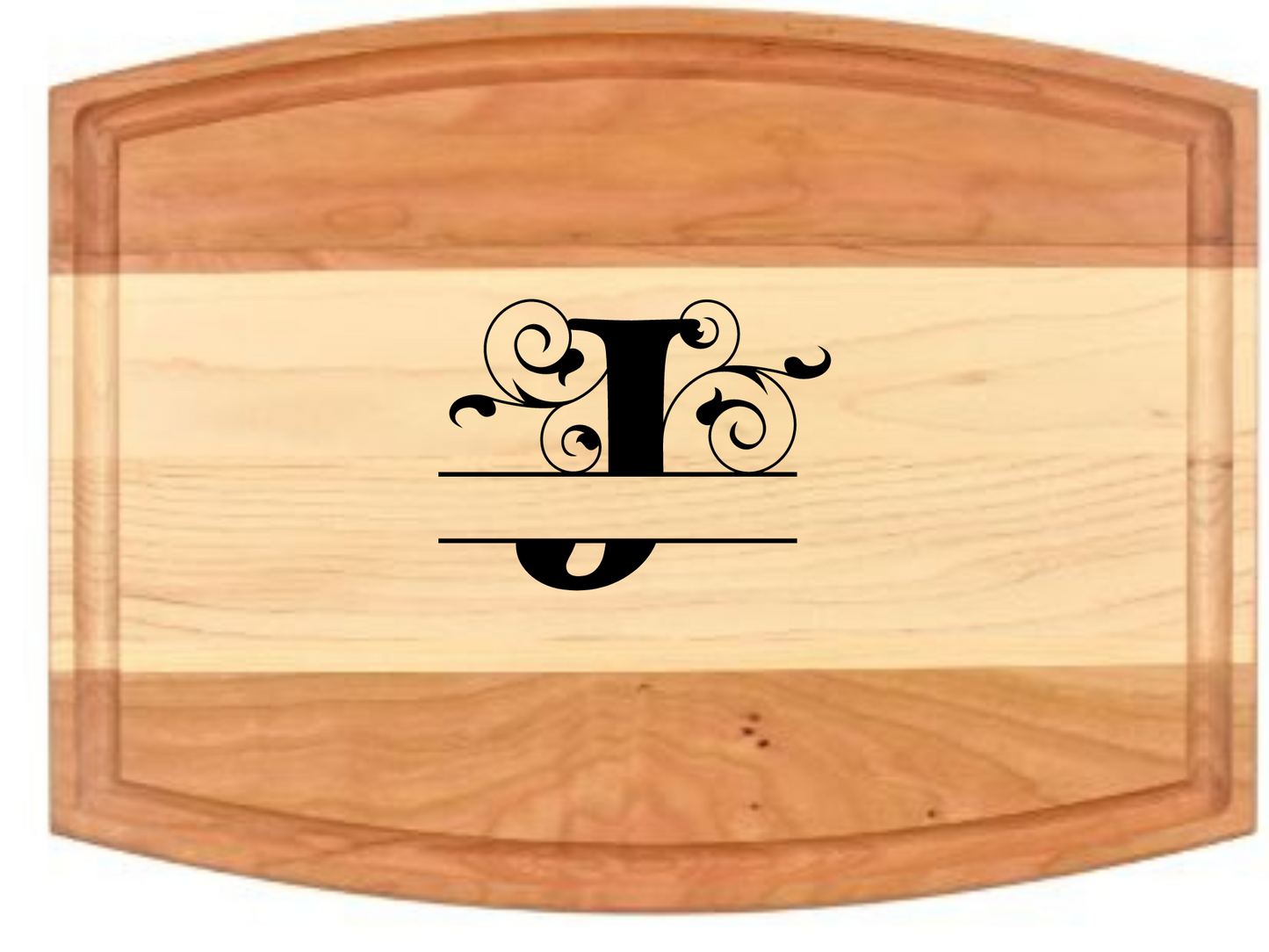 Sunrise Cutting Board (Cherry and Maple) 9" x 12' x 3/4"