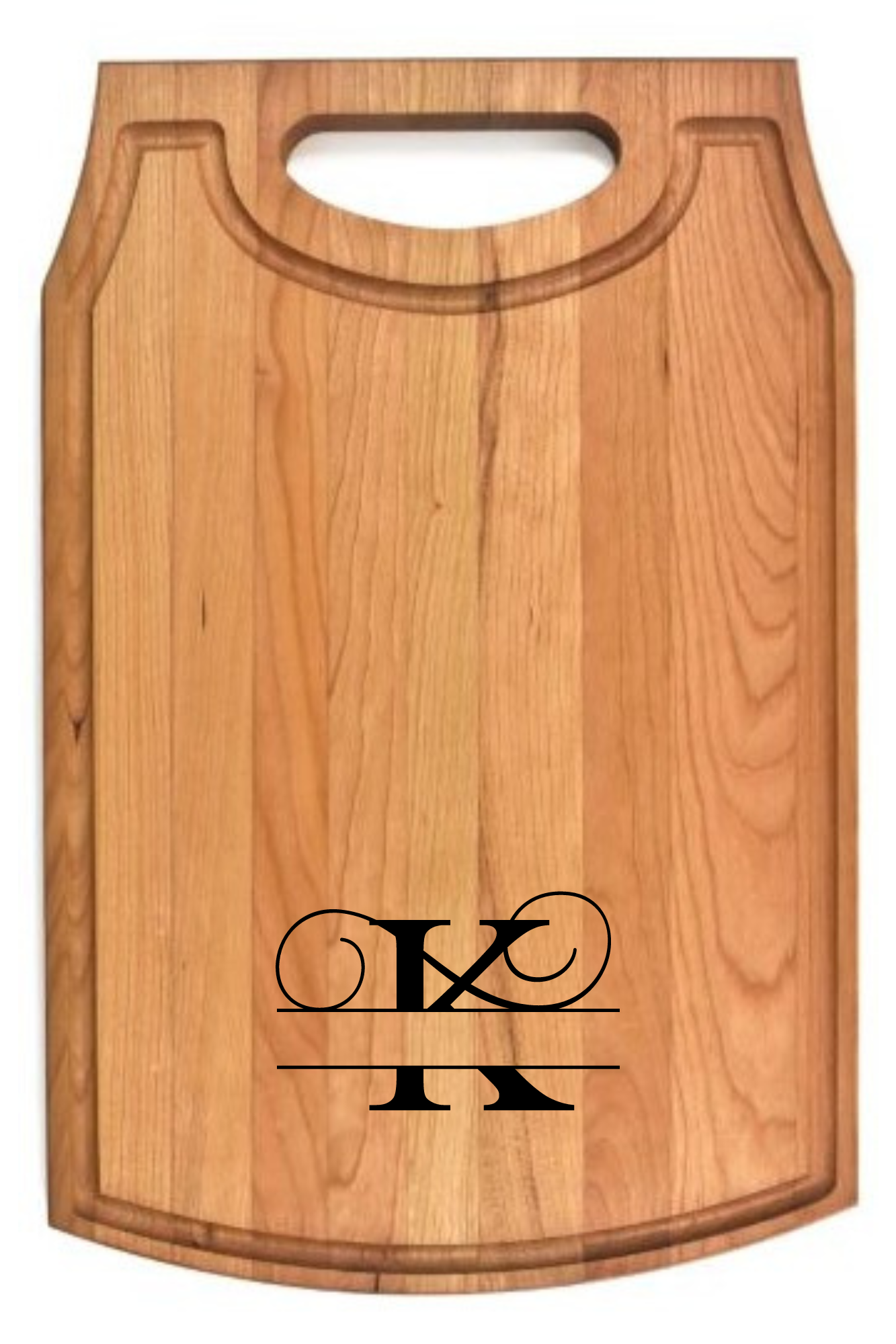 Cherry Cutting Board with Handle 10 1/2" x 16" x 3/4"