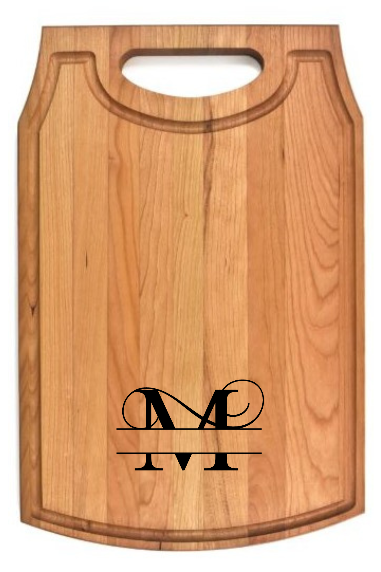 Cherry Cutting Board with Handle 10 1/2" x 16" x 3/4"