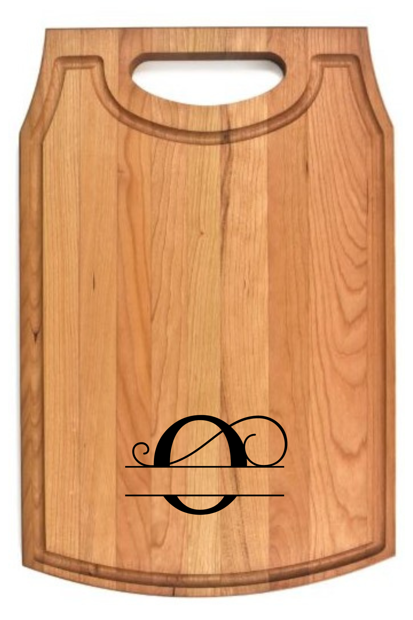 Cherry Cutting Board with Handle 10 1/2" x 16" x 3/4"