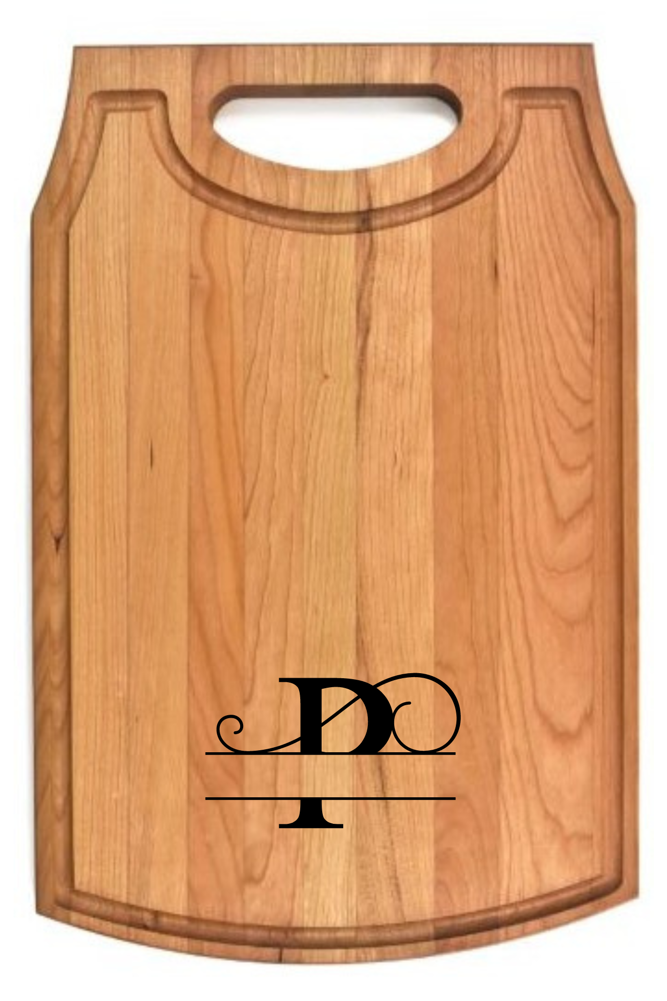 Cherry Cutting Board with Handle 10 1/2" x 16" x 3/4"