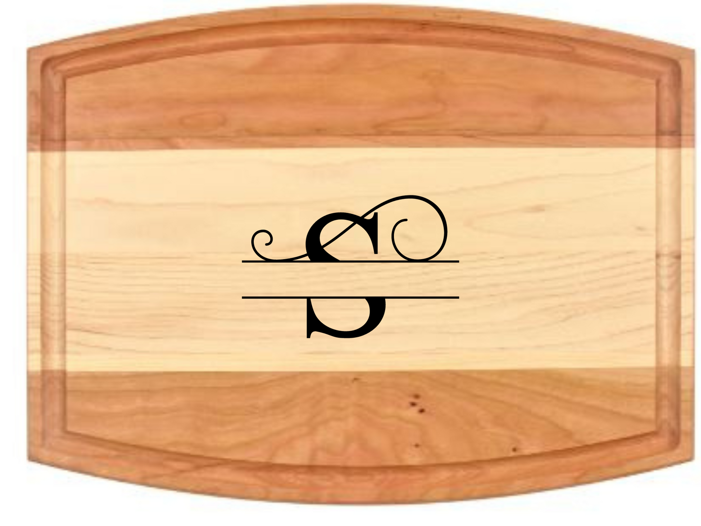 Sunrise Cutting Board (Cherry and Maple) 9" x 12' x 3/4"