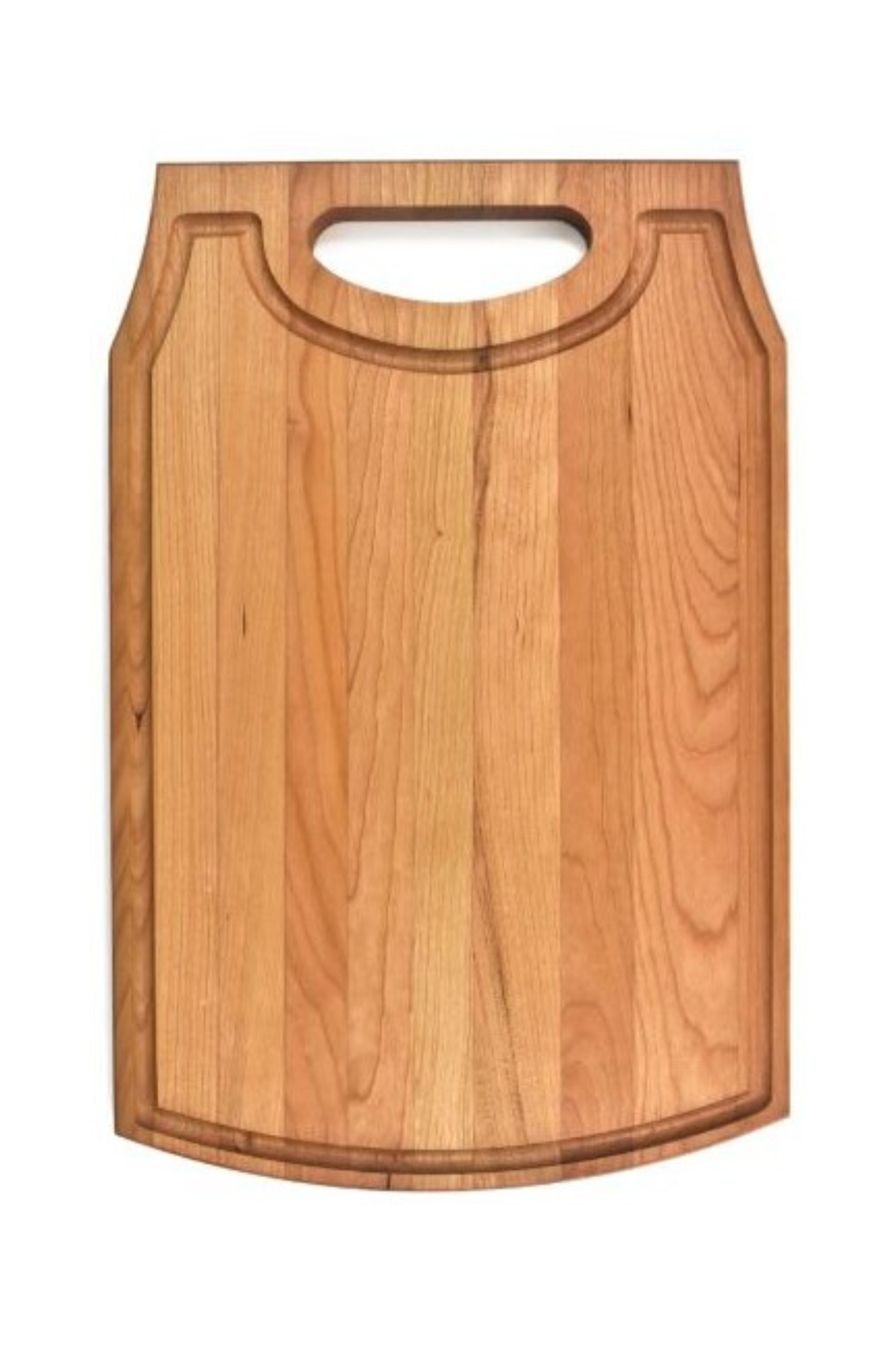 Cherry Cutting Board with Handle 10 1/2" x 16" x 3/4"