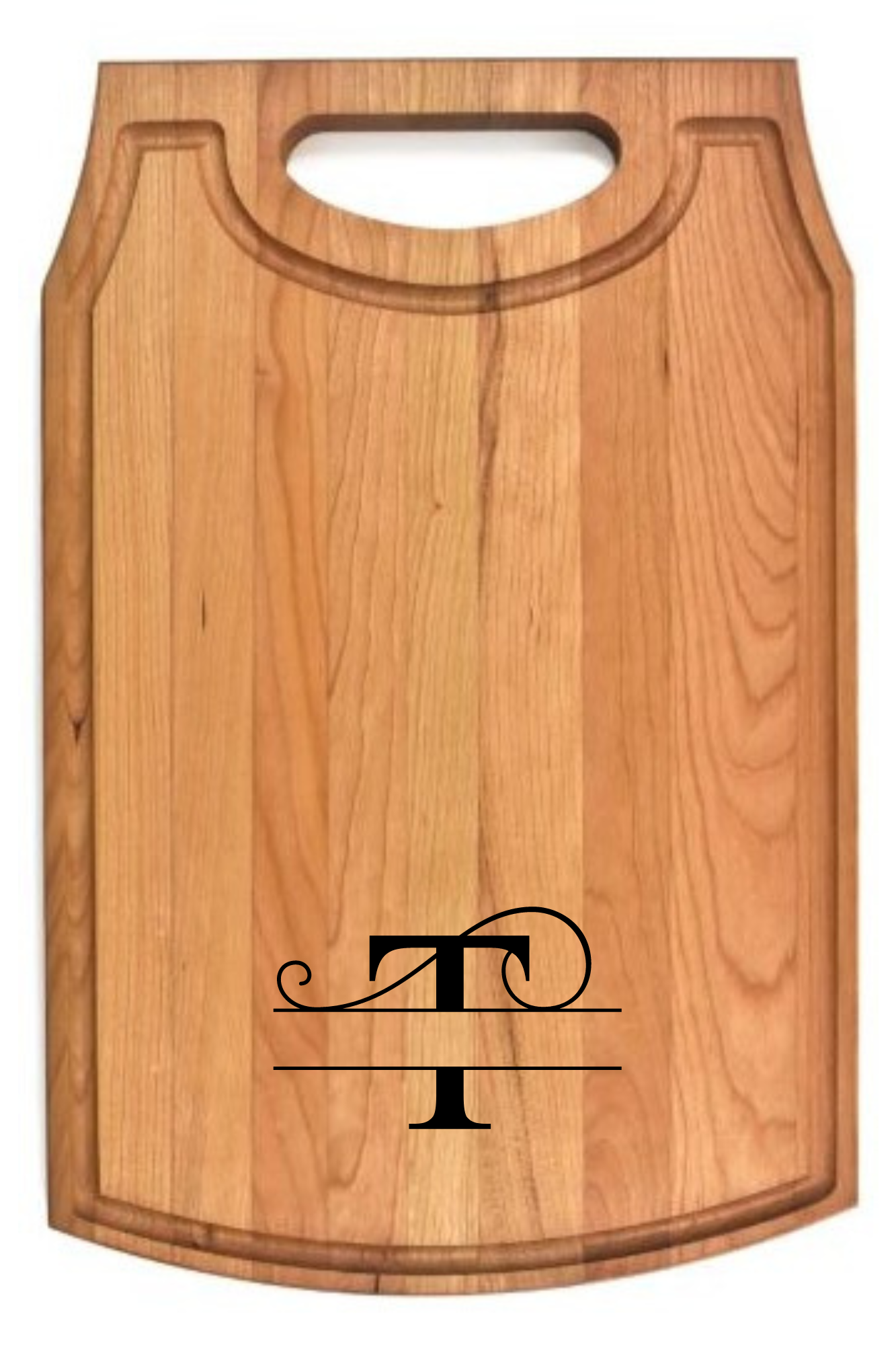 Cherry Cutting Board with Handle 10 1/2" x 16" x 3/4"