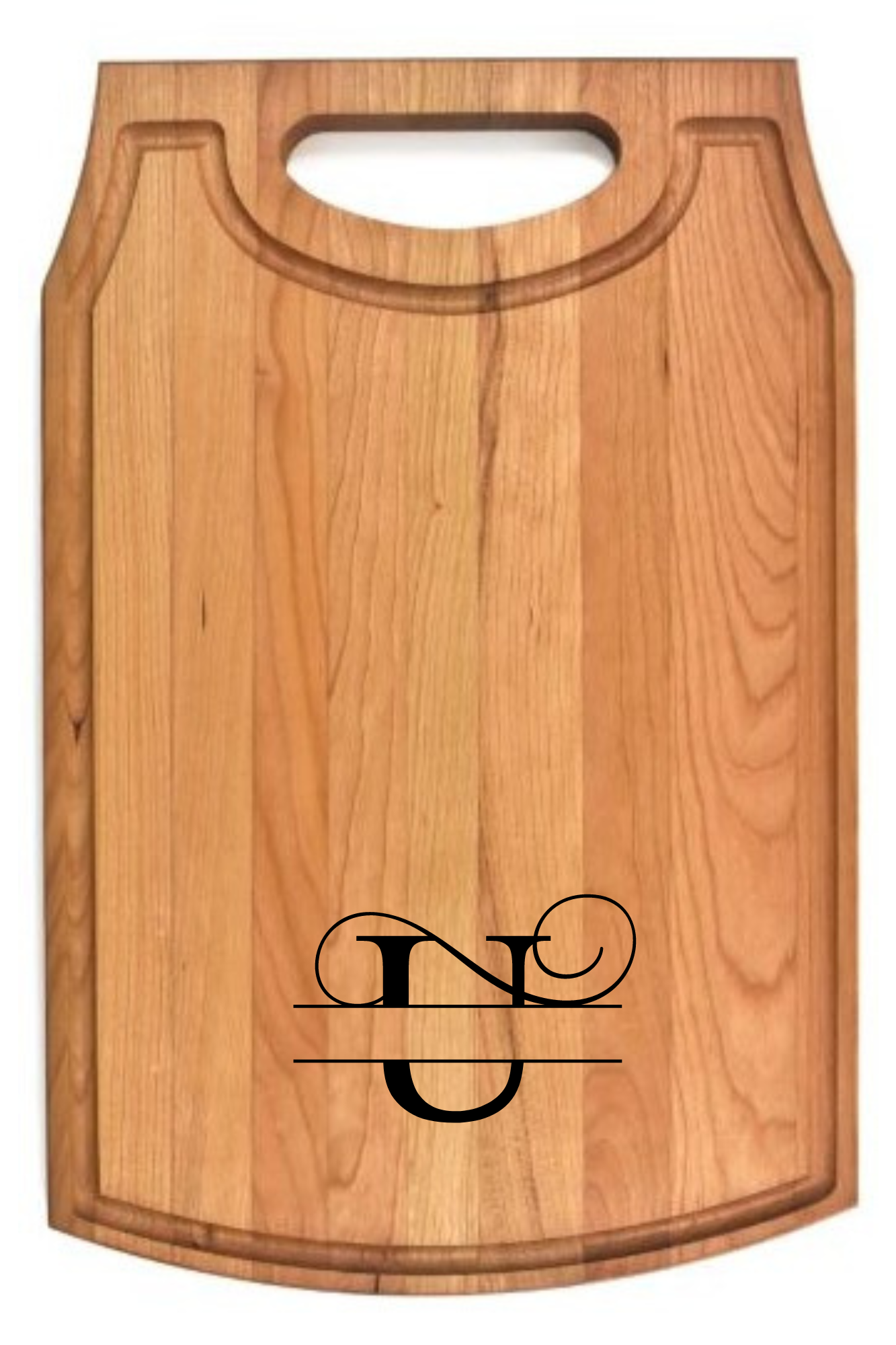 Cherry Cutting Board with Handle 10 1/2" x 16" x 3/4"