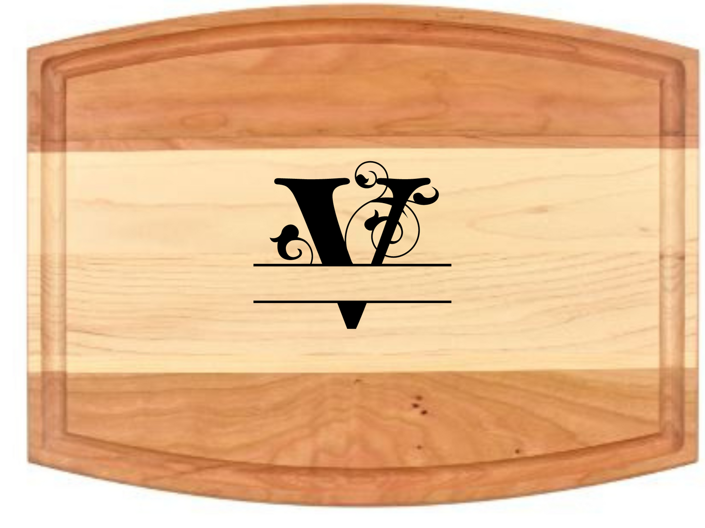 Sunrise Cutting Board (Cherry and Maple) 9" x 12' x 3/4"