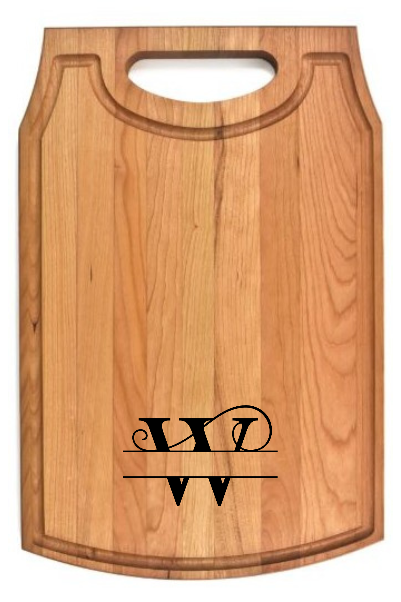 Cherry Cutting Board with Handle 10 1/2" x 16" x 3/4"