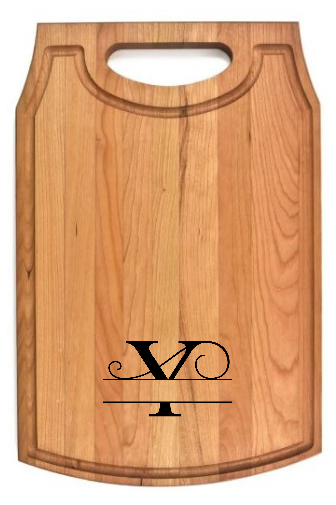 Cherry Cutting Board with Handle 10 1/2" x 16" x 3/4"