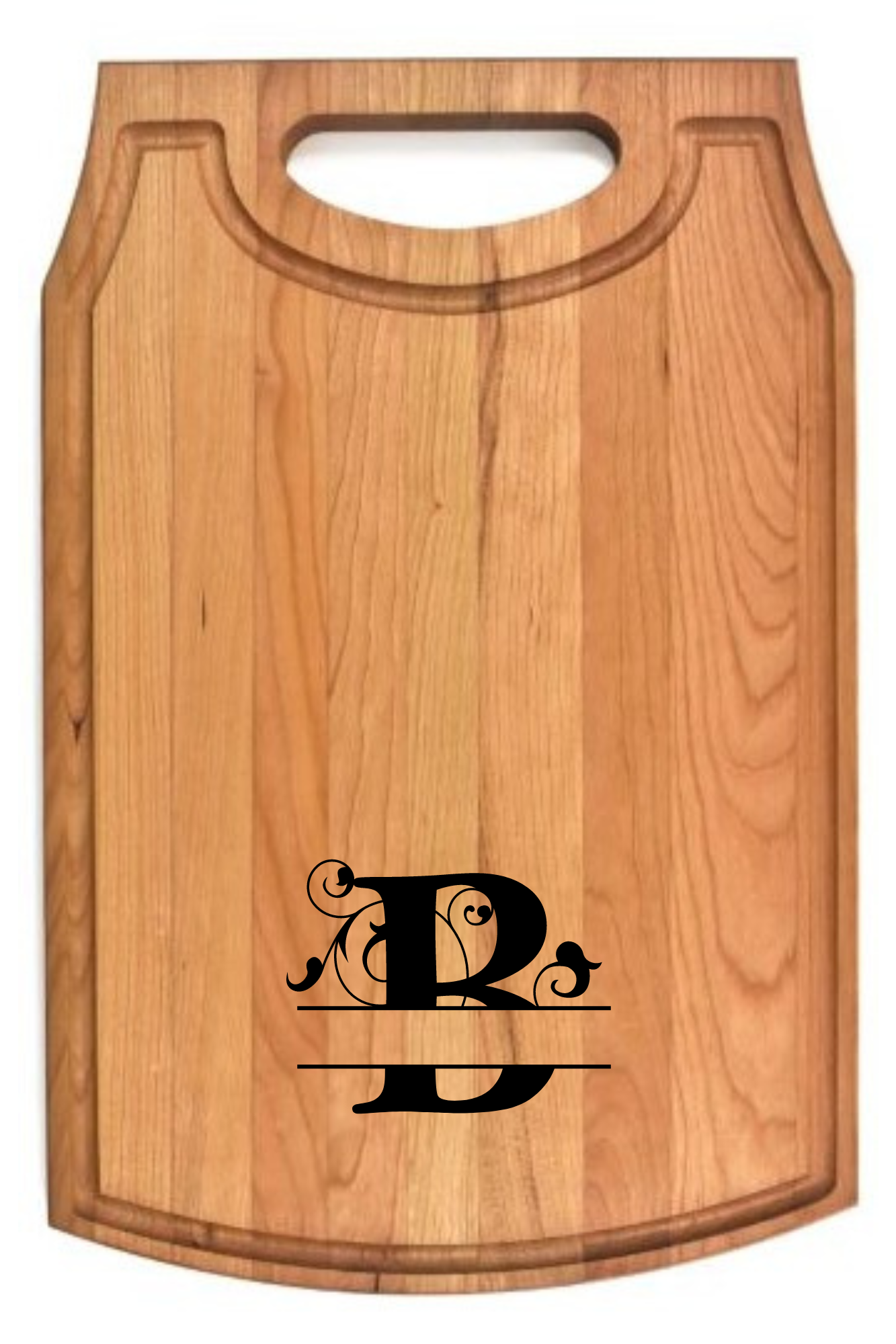 Cherry Cutting Board with Handle 10 1/2" x 16" x 3/4"
