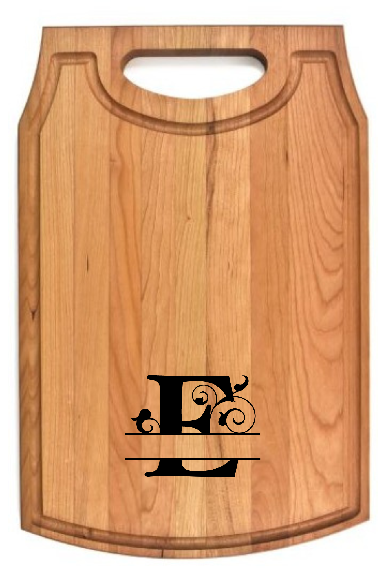 Cherry Cutting Board with Handle 10 1/2" x 16" x 3/4"