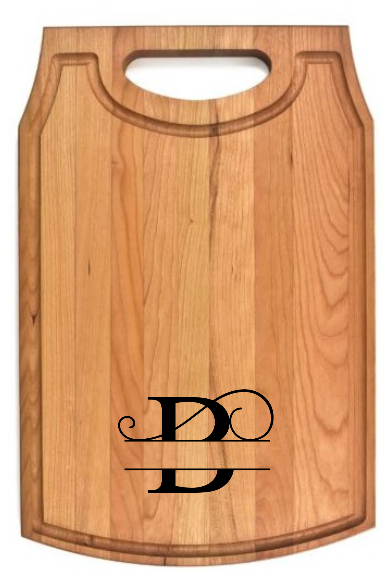 Cherry Cutting Board with Handle 10 1/2" x 16" x 3/4"