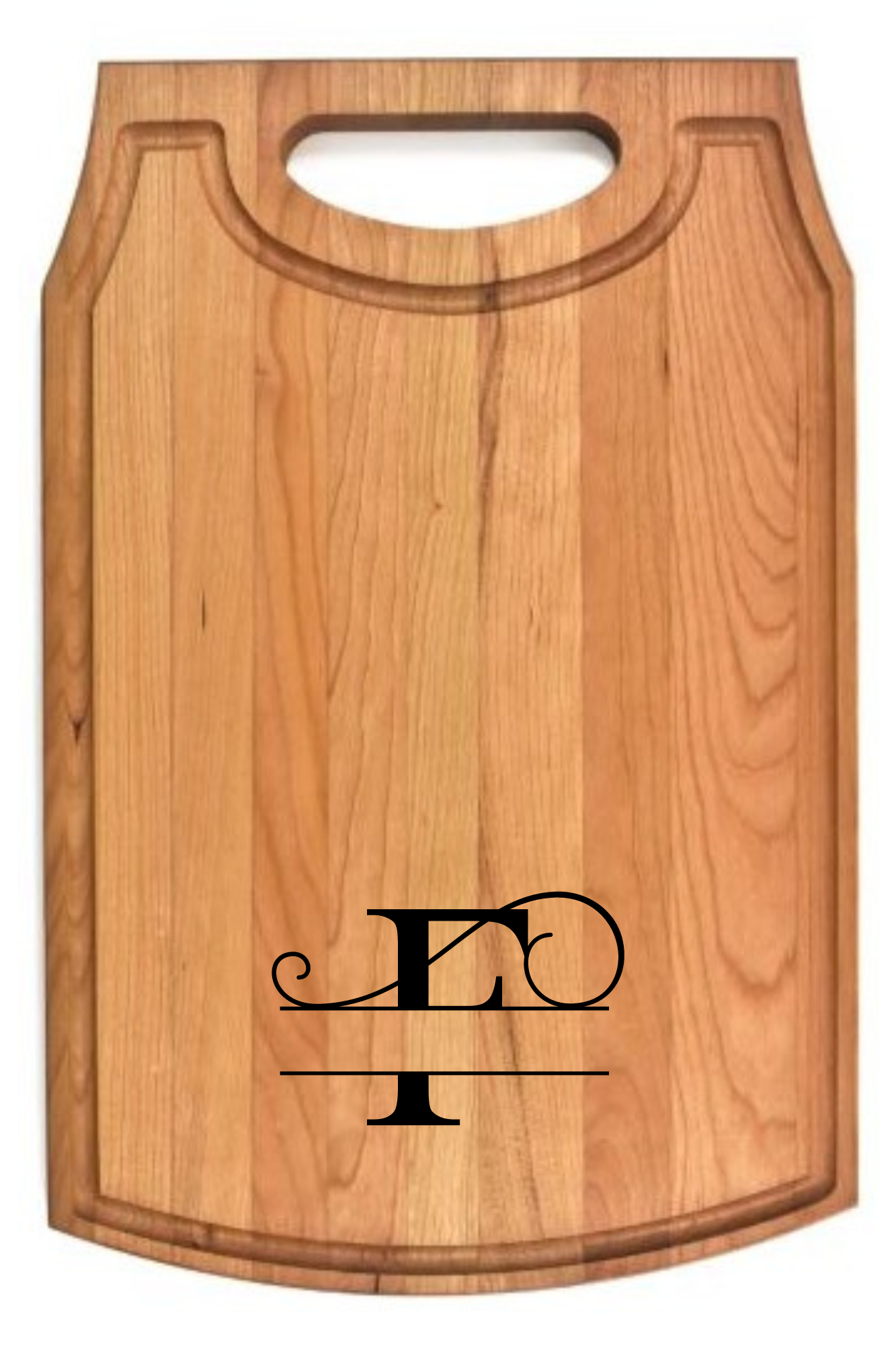 Cherry Cutting Board with Handle 10 1/2" x 16" x 3/4"