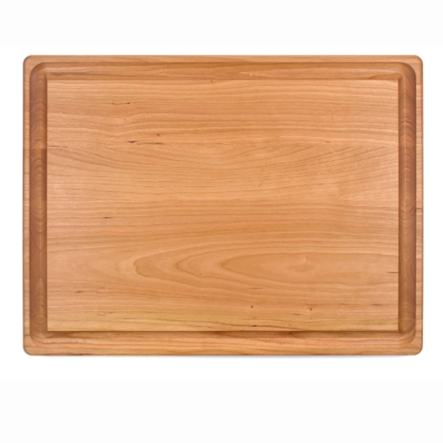 Large Slab Cherry Hard Wood Cutting Board 11" x 17" x 1" Thick